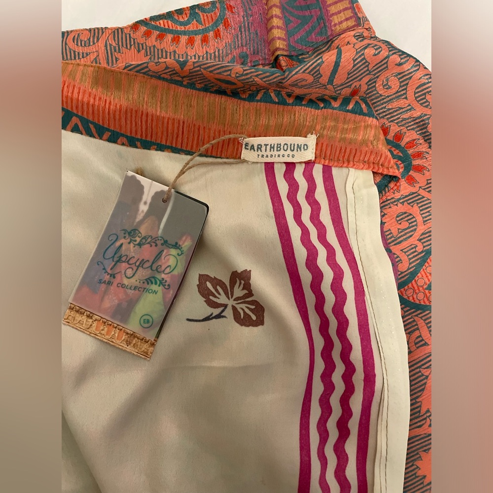 Earthbound wrap skirt